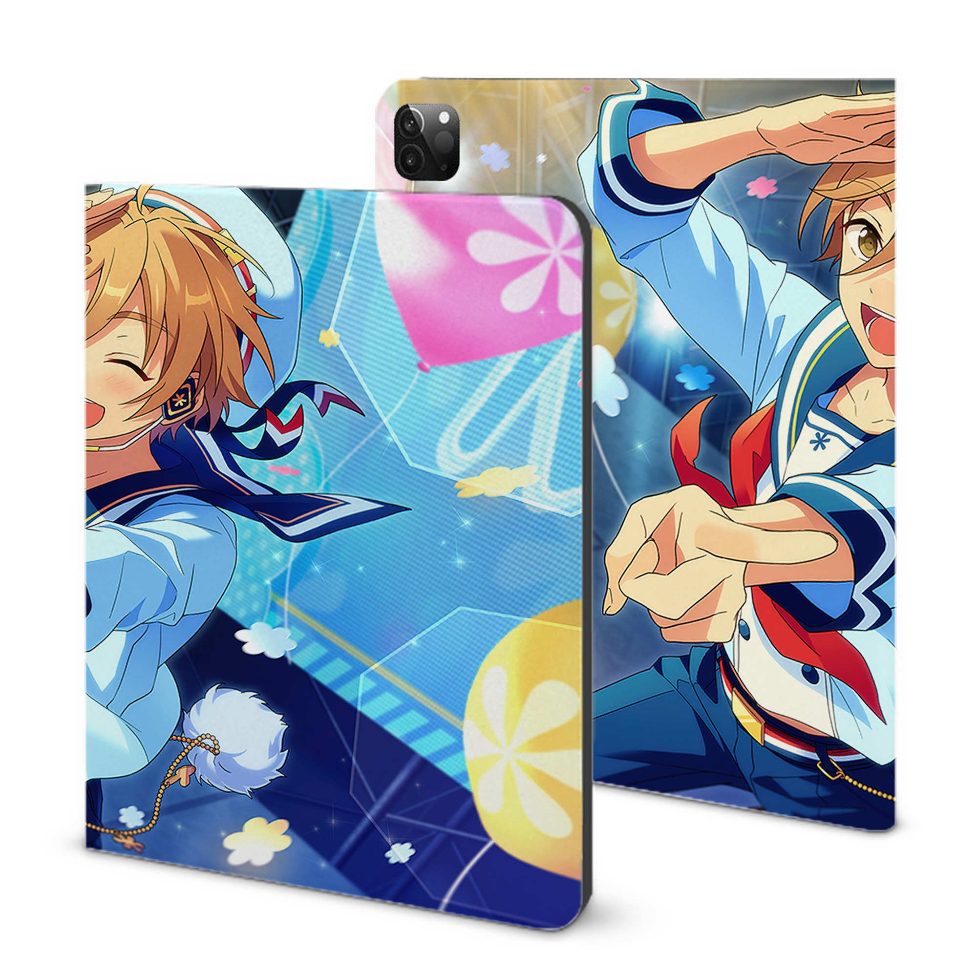 （画像用） あんさんぶるスターズ! Ensemble Stars IPadケース ペンホルダー付き ブックスタイルデザイン